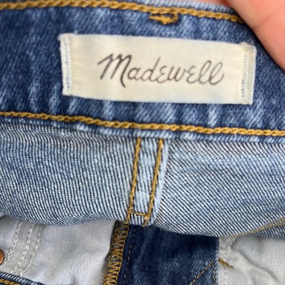 MADEWELL-‎ Balloon Jeans in Ellisboro Wash Dark Denim 80s Classic Size 25 - Picture 3 of 6